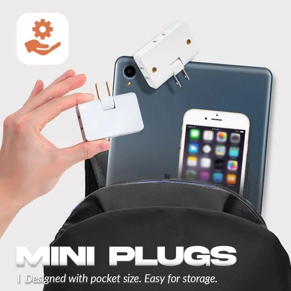 (🔥2025Last Day Promotion - 49% off)2024-180 Degrees Rotatable Socket Converter