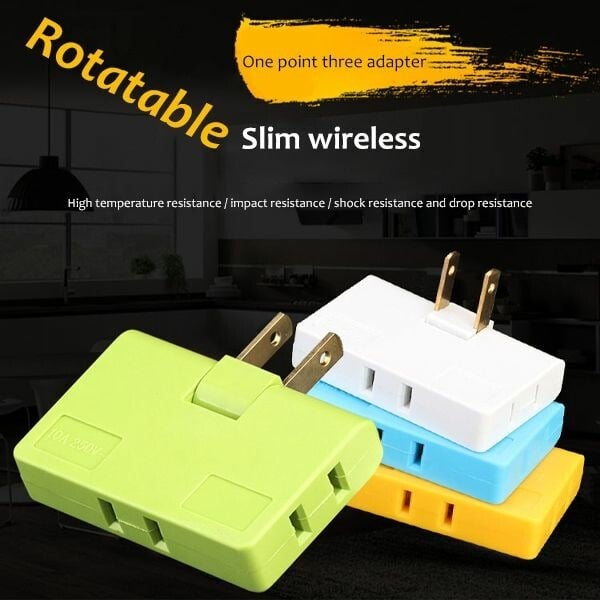 (🔥2025Last Day Promotion - 49% off)2024-180 Degrees Rotatable Socket Converter