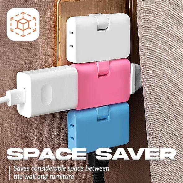 (🔥2025Last Day Promotion - 49% off)2024-180 Degrees Rotatable Socket Converter