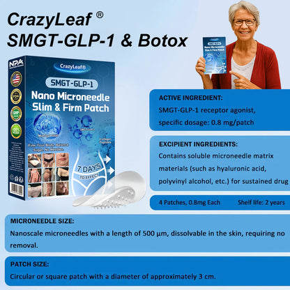 𝑪𝒓𝒂𝒛𝒚𝑳𝒆𝒂𝒇® 𝑺𝒌𝒊𝒏 𝑭𝒊𝒓𝒎𝒊𝒏𝒈 𝑷𝒂𝒕𝒄𝒉, 𝒆𝒇𝒇𝒆𝒄𝒕𝒊𝒗𝒆𝒍𝒚 𝒂𝒅𝒅𝒓𝒆𝒔𝒔𝒊𝒏𝒈 𝒔𝒌𝒊𝒏 𝒔𝒂𝒈𝒈𝒊𝒏𝒈 𝒂𝒇𝒕𝒆𝒓 𝒓𝒂𝒑𝒊𝒅 𝒘𝒆𝒊𝒈𝒉𝒕 𝒍𝒐𝒔𝒔. 𝑶𝒓𝒅𝒆𝒓 𝒏𝒐𝒘 𝒂𝒏𝒅 𝒆𝒏𝒋𝒐𝒚 𝒂 50% 𝒅𝒊𝒔𝒄𝒐𝒖𝒏𝒕!