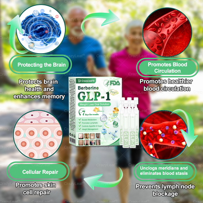 [ 𝑭𝒊𝒏𝒂𝒍 30 𝑴𝒊𝒏𝒖𝒕𝒆𝒔: 𝑩𝒖𝒚 5, 𝑮𝒆𝒕 5 𝑭𝒓𝒆𝒆!🔥 ] 𝘾𝙧𝙖𝙯𝙮𝙇𝙚𝙖𝙛® 𝐁𝐞𝐫𝒃𝒆𝒓𝒊𝒏𝒆 & 𝐆𝐋𝐏-𝟏 𝑷𝒓𝒐 𝑾𝒆𝒊𝒈𝒉𝒕 𝑳𝒐𝒔𝒔 𝑶𝒓𝒂𝒍 𝑺𝒐𝒍𝒖𝒕𝒊𝒐𝒏 (Targeting Obesity, Cardiovascular Disease, Type 2 Diabetes, Fatty Liver, Sleep Apnea, Arthritis, Cancer, and Mental Health etc.)