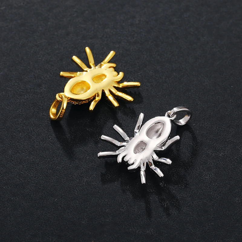 TUHE Unisex High Quality VVS1 Moissanite Iced Out Shark Pendant 18k electroplating For Men Women Hip Hop Jewelry Gift