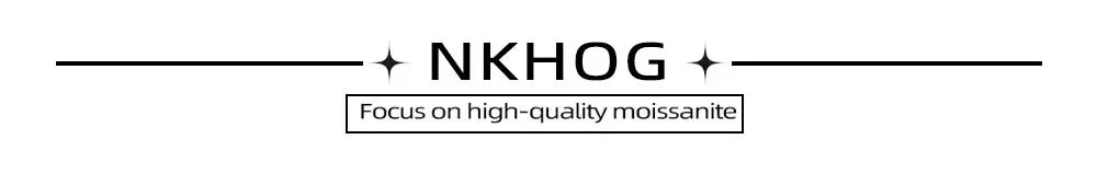 NKHOG 5*7mm Moissanite Necklace Pendants For Women 925 Sterling Silver Flower Design Luxury Wedding Chain Gifts Fine Jewelry GRA