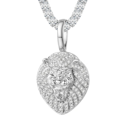 TUHE Unisex High Quality VVS1 Moissanite Iced Out Shark Pendant 18k electroplating For Men Women Hip Hop Jewelry Gift