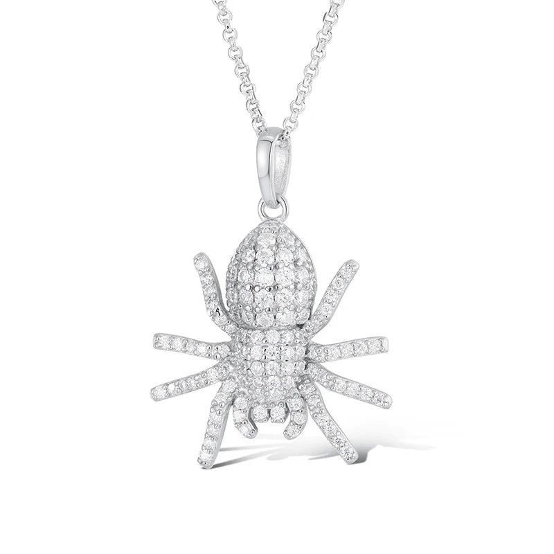 TUHE Unisex High Quality VVS1 Moissanite Iced Out Shark Pendant 18k electroplating For Men Women Hip Hop Jewelry Gift