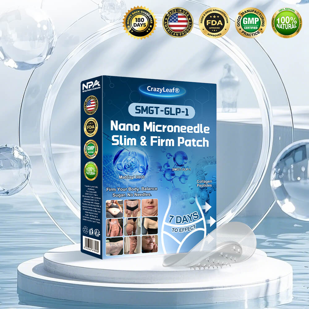 𝑪𝒓𝒂𝒛𝒚𝑳𝒆𝒂𝒇® 𝑺𝒌𝒊𝒏 𝑭𝒊𝒓𝒎𝒊𝒏𝒈 𝑷𝒂𝒕𝒄𝒉, 𝒆𝒇𝒇𝒆𝒄𝒕𝒊𝒗𝒆𝒍𝒚 𝒂𝒅𝒅𝒓𝒆𝒔𝒔𝒊𝒏𝒈 𝒔𝒌𝒊𝒏 𝒔𝒂𝒈𝒈𝒊𝒏𝒈 𝒂𝒇𝒕𝒆𝒓 𝒓𝒂𝒑𝒊𝒅 𝒘𝒆𝒊𝒈𝒉𝒕 𝒍𝒐𝒔𝒔. 𝑶𝒓𝒅𝒆𝒓 𝒏𝒐𝒘 𝒂𝒏𝒅 𝒆𝒏𝒋𝒐𝒚 𝒂 50% 𝒅𝒊𝒔𝒄𝒐𝒖𝒏𝒕!